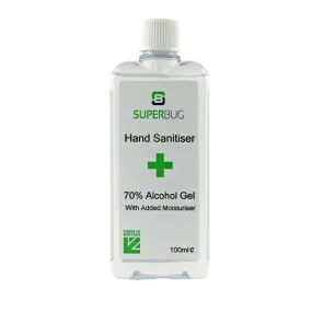 Superbug 70% Alcohol Hand Sanitiser Gel 100ml