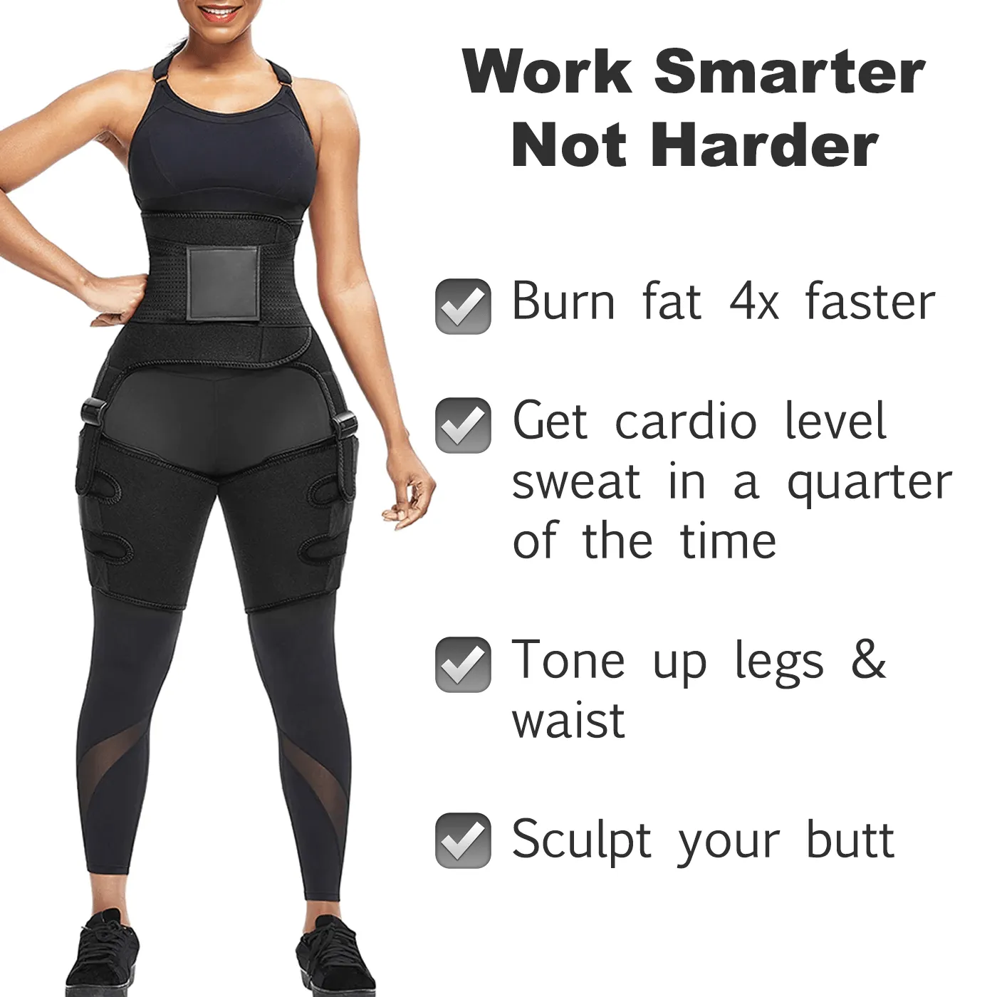 ToneUp Waist & Thigh Trimmer   FREE Weight Loss eBook