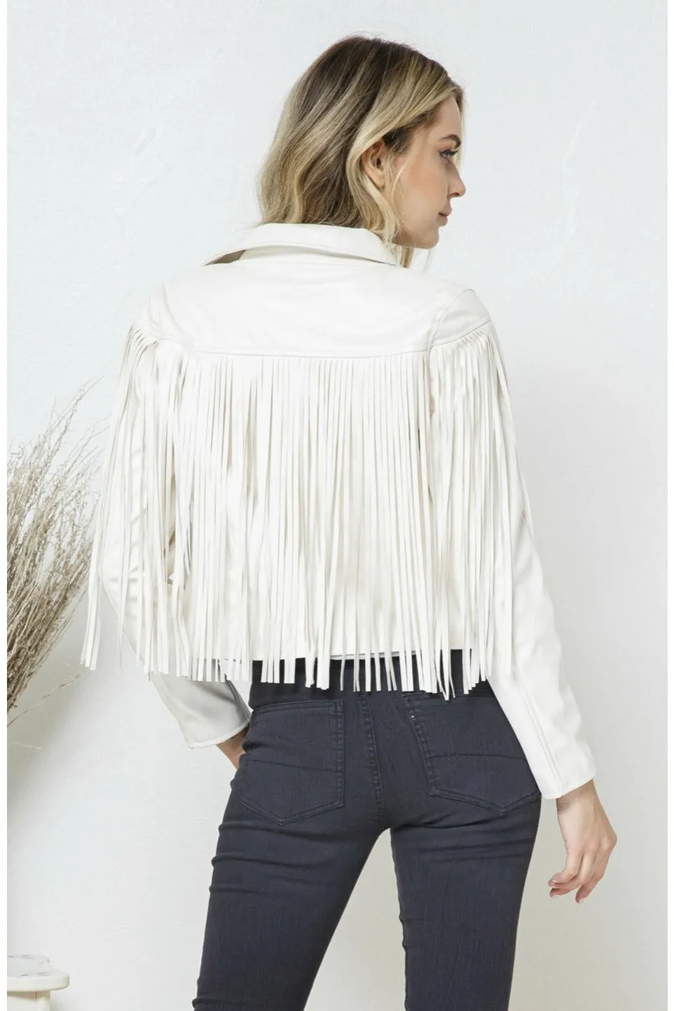 White Shania Jacket